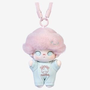 ✅ DIMOO ✅ CRUSH ON COFFEE SERIES SOFT-FACED PLUSH KEYCHAIN GRAPEFRUIT AMERICANO